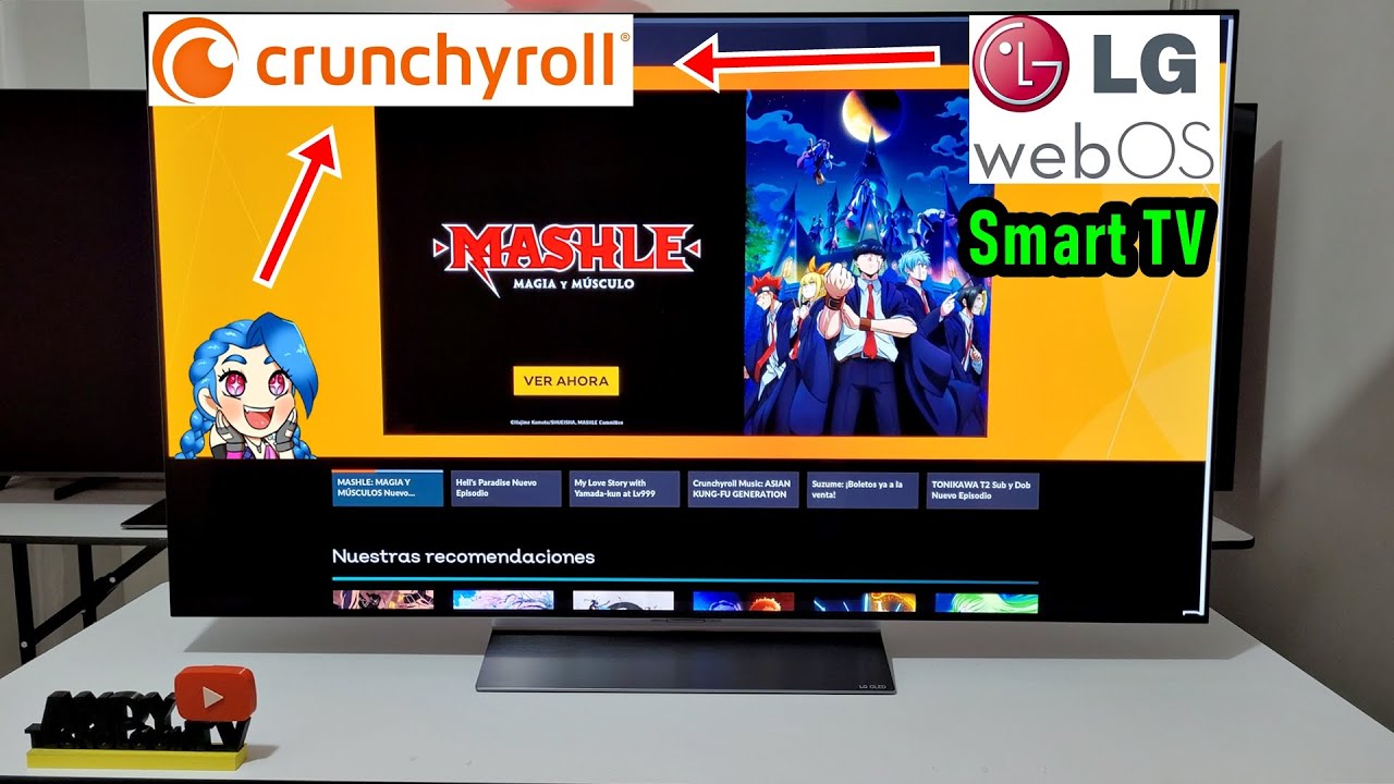 Is Crunchyroll Available on Lg Smart Tv  